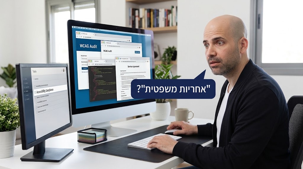 אחריות משפטית לתוספי נגישות